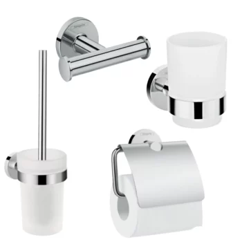 Набір аксесуарів 4в1 hansgrohe Logis 41723444