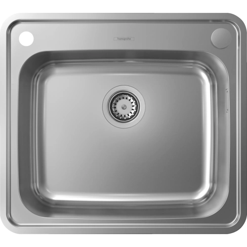 Мийка для кухні hansgrohe S41 S412-F500 43336800 сталь